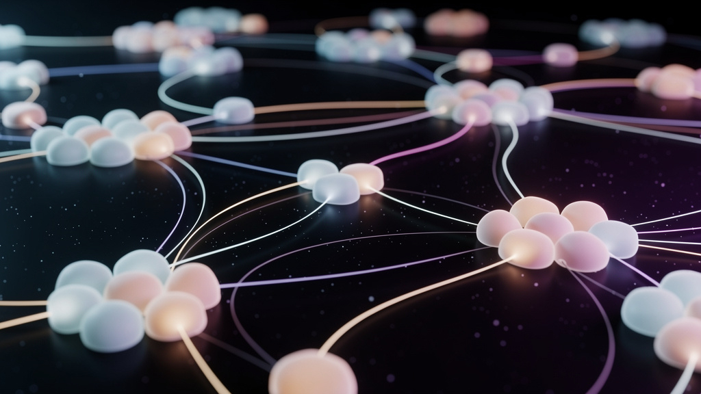 A network of connected nodes — visualizing mochiNode